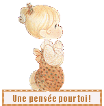 Gif animé je pense à toi enfant